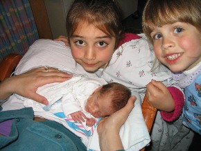 Matthew and his sisters 3/12