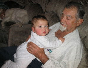 Mark with Grandpa C